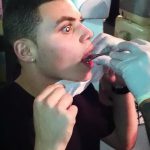 photo Snake tongue in man dated 02.02.2018 №033 - Snake tongue in man -