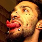 photo Snake tongue in man dated 02.02.2018 №036 - Snake tongue in man -