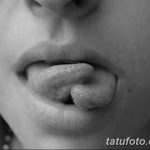 photo Snake tongue in man dated 02.02.2018 №042 - Snake tongue in man -