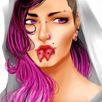 photo Snake tongue in man dated 02.02.2018 №045 - Snake tongue in man -