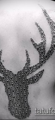 geometriai tetoválás 388. szám - a minta méltó változata, amely jól használható a lányok geometriai mintáinak véglegesítésére és alkalmazására tetoválásként