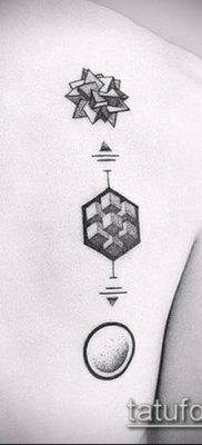fotó tetoválás geometrikus (tetoválás) (érték) - példa rajz - 003