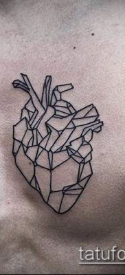 geometriai tetoválás 677. sz. - a minta hűvös változata, amely sikeresen használható felülvizsgálatra és alkalmazásra, mint geometriai tetoválás a lábán