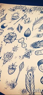 foto håndtaske tatovering dateret 11/22/2017 №001 - tatovering med håndtaske -