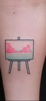 foto håndtaske tatovering dateret 22/11/2017 №025 - tatovering med håndtaske -