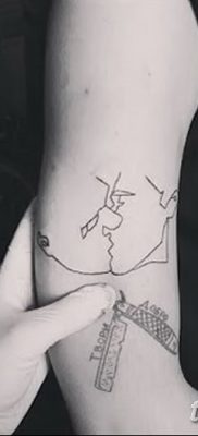 foto håndtaske tatovering dateret 11/22/2017 №036 - tatovering med håndtaske -