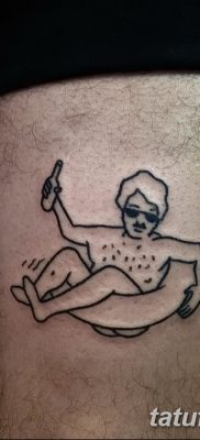 foto håndtaske tatovering dateret 11/22/2017 №040 - håndtasketatovering -