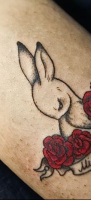 foto håndpoke tatovering dateret 22/11/2017 №044 - tatovering med håndtaske -