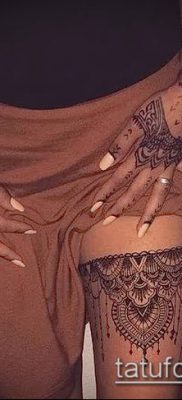 Fotó indiai tetoválás (jelentése) - példa rajz - 006