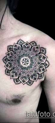 Fotó indiai tetoválás (jelentése) - példa rajz - 020