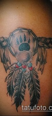 Fotó indiai tetoválás (jelentése) - példa rajz - 026