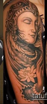 Fotó indiai tetoválás (jelentése) - példa rajz - 049