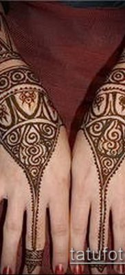 Fotó indiai tetoválás (jelentése) - példa rajz - 063