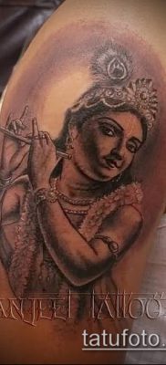 Fotó indiai tetoválás (jelentése) - példa rajz - 065