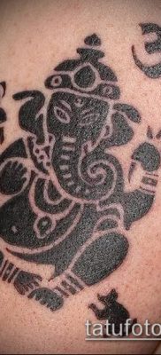 Fotó indiai tetoválás (jelentése) - példa rajz - 067