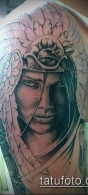 Fotó indiai tetoválás (jelentése) - példa rajz - 076