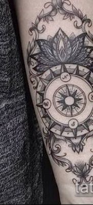 Fotó indiai tetoválás (jelentése) - példa rajz - 077