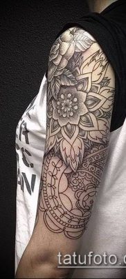 Fotó indiai tetoválás (jelentése) - példa rajz - 083