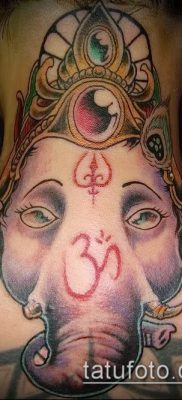 Fotó indiai tetoválás (jelentése) - példa rajz - 085