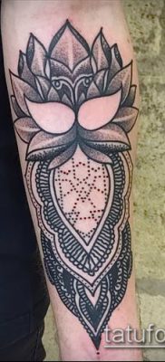 Fotó indiai tetoválás (jelentése) - példa rajz - 087