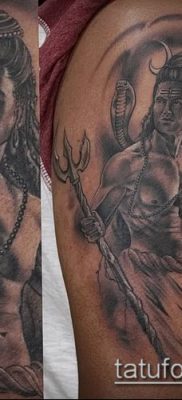 Fotó indiai tetoválás (jelentése) - példa rajz - 095