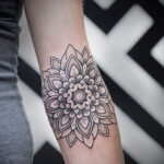 Photo of mandala tattoo drawing 11/22/2020 №008 -Mandala tattoo-