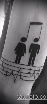 Fotó zenei tetoválásról - 19062017 - példa - 138 zenei tetoválás -