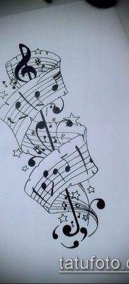 Fotó zenei tetoválásról - 19062017 - példa - 046 Zenei tetoválás -