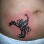 Photo of black scorpion tattoo 01/16/2021 №0035 -black scorpion tattoo-