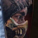 Scorpion tattoo mortal kombat 01/16/2021 №0001 -scorpion mortal tattoo-
