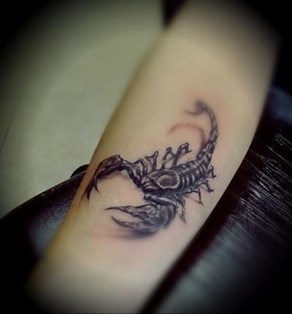 Photo Scorpion tattoo on wrist 01/16/2021 №0005 -scorpion tattoo on wrist-