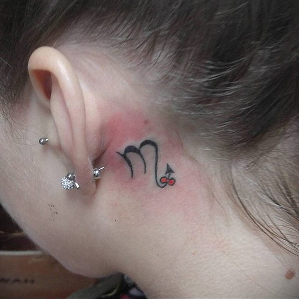 Photo of a small scorpion tattoo 01/16/2021 №0029 -little scorpion tattoo-