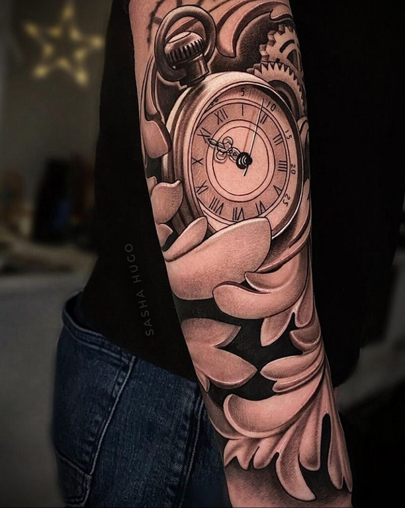 مثال على صورة رسم لساعة وشم 01/19/2021 №0044 - ساعة وشم -