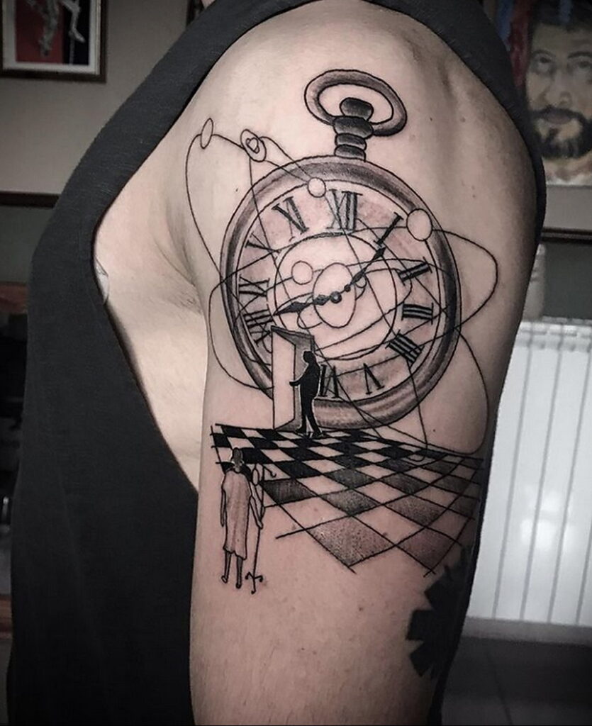 مثال على الصورة لرسم ساعة وشم 01/19/2021 №0061 - ساعة وشم -