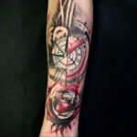 مثال على صورة رسم لساعة وشم 01/19/2021 №0032 - ساعة وشم -