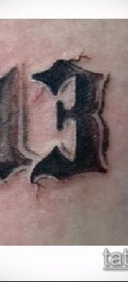 tetoválás 13 fotó (érték) - példa egy érdekes tetoválási rajzra - 030