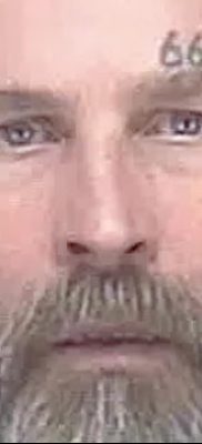 fotó a 666 -os tetoválásról, 2018. január 16 -án, №018 - tetoválás 666 -