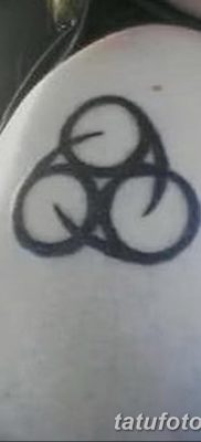 fotó a 666 -os tetoválásról, 2018. január 16 -án, №031 - tetoválás 666 -