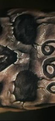 fotó a 666 -os tetoválásról, 2018. január 16 -án, №041 - tetoválás 666 -