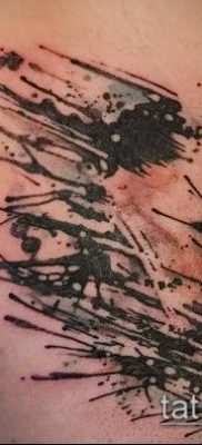 foto tatovering abstraktion (værdi) - eksempel tegning - 060