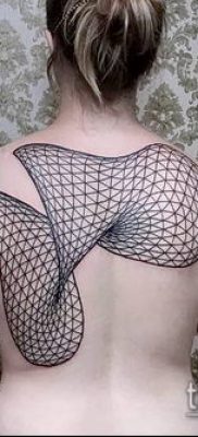 foto tatovering abstraktion (værdi) - eksempel tegning - 059