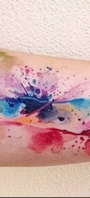 foto tatovering abstraktion (værdi) - eksempel tegning - 050