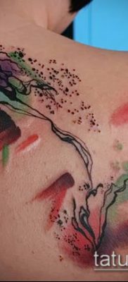 foto tatovering abstraktion (værdi) - eksempel tegning - 024