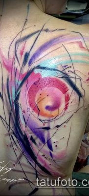 foto tatovering abstraktion (værdi) - eksempel tegning - 022