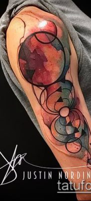 foto tatovering abstraktion (værdi) - eksempel tegning - 010