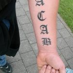 Fénykép tetoválás acab 02.11.2018 №044 - Acab tetoválás -