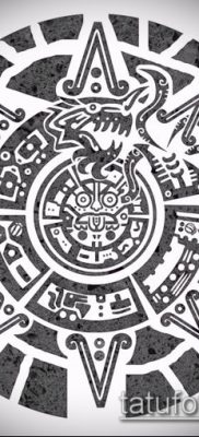 Aztec tatoveringsfoto - 01062017 - eksempel - 003 Aztec tatovering