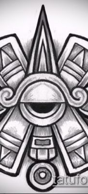 Aztec tatoveringsfoto - 01062017 - eksempel - 005 Aztec tatovering