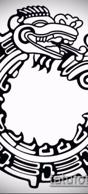 Aztec tatoveringsfoto - 01062017 - eksempel - 006 Aztec tatovering