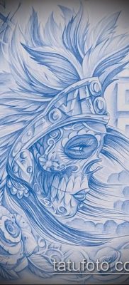 Aztec tatoveringsfoto - 01062017 - eksempel - 011 Aztec tatovering